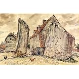 Adam and Eve, Monoliths, Avebury, by Vincent Henry Lines (Print On Demand)