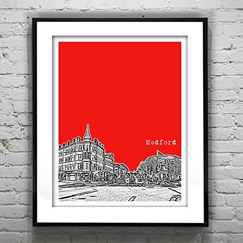Medford Massachusetts Art Print - Medford, MA - Version 1