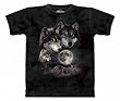 The Mountain Mens Wolf Family Short Sleeve Tee