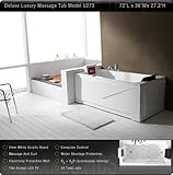 Massage Bathtub Model U273 with Flat Screen TV by Aquapeutics