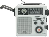 Etón FR250 Hand-cranked AM/FM/shortwave radio White