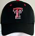 Texas Tech Red Raiders Black One-Fit Hat photo