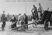 early 1900s photo Wynsdor Zossen French prisoners receiving cabbages