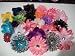 50 Silk Flowers Mixed Lot Daisies Lilies Peonies Roses Bulk Flowerheads for Hair Clips, Headbands, Scrapbooking SCB Wholesale