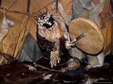 Shamans Drum to Ask Spirits to Leave Sick Bodies, Kamchatka, Russia Photographic Poster Print by Daisy Gilardini, 56x42