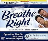 Breathe Right Nasal Strips   38 Count