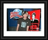 BUSTED CELEBRATING THE RELEASE OF THEIR DEBUT ALBUM WITH A PARTY AT PLANET... - Framed Print 10x8 (25x20cm) by Rex Features