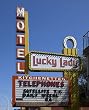 Sign of Old Las Vegas at the Lucky Lady Photograph - Beautiful 16x20-inch Photographic Print by Carol M. Highsmith