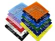 12 Color Pack Double Sided Print Paisley Bandana Scarf, Head Wrap