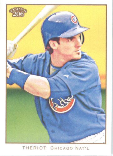 2009 Topps 206 Baseball Card #288 Ryan Theriot Chicago Cubs® Mint Condition- Shipped In Protective ScrewDown Display Case!