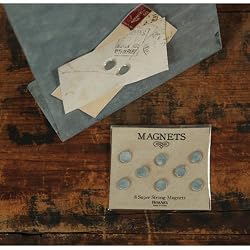 Pack of 8 vintage style small Magnets
