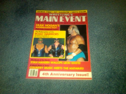 Wrestling's Main Event August 1986 WWF WWE WCW TNA ECW NWO NWA AWA (Hulk Hogan, Road Warriors, Stan Jansen, Leon White, George 