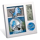 Detroit Lions Desk Clock - NFL Desk Clocks