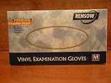 Rensow Vinyl Exam Gloves Powder Free Small (100/box)