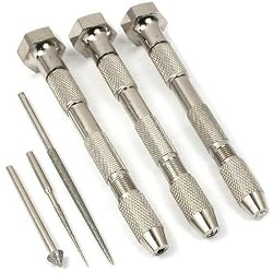6 Pin Vise Diamond Coated Bead Reamers Beading Tools