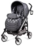 Peg Perego Switch Four Stroller, Pois Grey