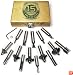 MLCS 8377 Router Bit Set with Carbide tipped, 1/2-Inch Shank, 15-Piece