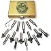 MLCS 8377 Router Bit Set with Carbide tipped, 1/2-Inch Shank, 15-Piece