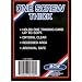BCW 1 Screw Thick Card Holder - 50 Pt. (Lot of 10 - 10 Pack) Jersey or Memorabilia Card Screwdown - Baseball, Football, Basketball, Hockey, Golf, Single Sports Cards Top Load - Sportcards Card Collecting Supplies