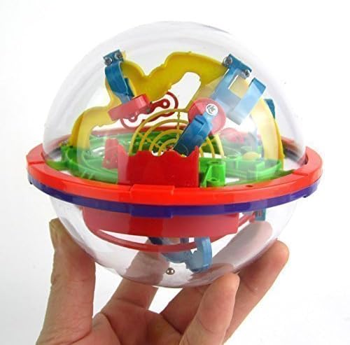 Greambaby 3D Magical Intellect Ball Game Puzzle Perplexus Toy 100 Barriers kids toy gift