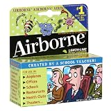 Airborne Effervescent Health Formula Tablets, Lemon-lime, 10-Count Tubes (Pack of 3)