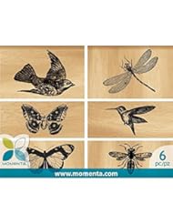 From Amazon.com. Click for details:
 Art and Craft Supply: Momenta 22191 6-Piece Mounted Stamp Set, Birds and Bugs - Momenta Art and Craft Supply: Momenta 22191 6-Piece Mounted Stamp Set, Birds and Bugs - Momenta