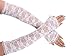 Women's UV Protection Long Lace/Solid Colored Fingerless Gloves