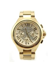 Michael Kors Womens Gold Chronograph Bracelet Watch - MK5694