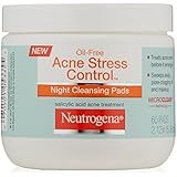 Neutrogena Acne Stress Control Night Cleansing Pads, 60 Count