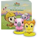 LeapFrog Learning Friends Owl and Parrot Figures with Board Book