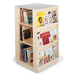 Guidecraft G97012 4-Sided Library Bookshelf