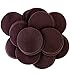 Playfully Ever After 5 Inch Brown 18pc Felt Circles
