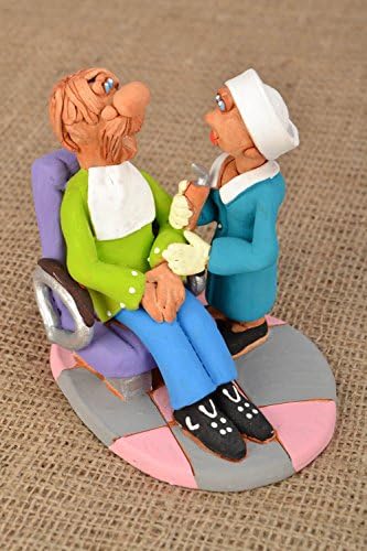 Ceramic Statuette At the Dentist