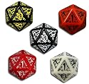 Elven Dice 20-Sided Mixed Colours