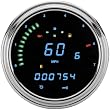 Dakota Digital 2000 Series Speedometer/Tachometer Tank Mount Instrument Replacement with Direct ECM Plug-In MCL-2002