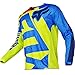 Fox Racing 180 Nirv Men's Off-Road Motorcycle Jerseys - Yellow/Blue
