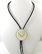 German Silver Eagle Bolo Tie