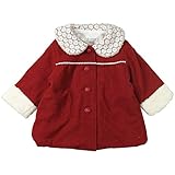 《H28年秋冬物》(日本製) Pample Mousse(パンプルムース) ブークレー裏付レースコート 90cm/RE NO.DP-64113