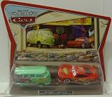 Disney Pixar Cars - Fillmore and Whitewall Lightning McQueen