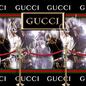 8'x8' Rap Paparazzi Hip Hop Background Backdrop