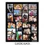 Poster Pocket "CLASSIC BLACK" Custom Picture Photo Collage, 20 Opening, Holds 20 4 X 6 Photos, Flexible Plastic Frame, Album, Wall, Dormroom, Friends, Family, Display, Gallery, Scrapbook, Presentation, 4x6, 6x4, Jumbo, Large, Pictures, Pics, Images, Photos, Collages, Scrap book, No Glass, Safe for Kids, Plastic, Lightweight, Gift, Present, Unique, Photo holder, PosterPocket, PosterPockets, PosterPocket.com, Wedding Favor, Baby shower, graduation, dorm room , apartment, day care, school, sports, prom, formal, mother's day, father's day, memorial,
