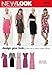 New Look Sewing Pattern 6912 Misses Dresses, Size A (4-6-8-10-12-14-16)