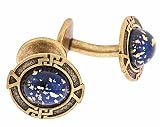 Handcrafted antique finish gold plated 