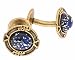 Handcrafted antique finish gold plated 