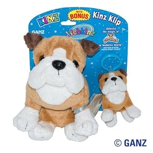 II: Ganz Webkinz Bulldog & Kinz Klip Combo One Size