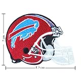 Buffalo Bills Helmet Logo Embroidered Iron on Patches