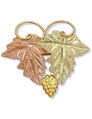 Landstroms Classic Black Hills Gold Brooch Pin - H405