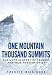 Books : One Mountain Thousand Summits: The Untold Story Tragedy and True Heroism on K2