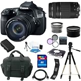 Buy Canon EOS 60D 18 MP CMOS Digital SLR Camera with 3.0-Inch LCD and EF-S 18-55mm f... by Zm