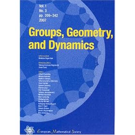 Groups Geometry and Dynamics Ggd by 